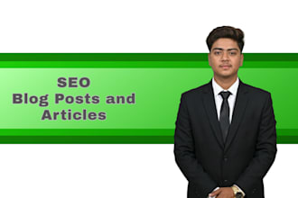write professional SEO blog posts and articles