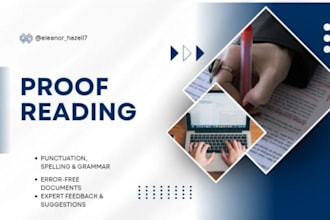 proofread and edit your novels