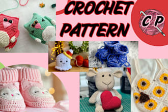 crochet premium handmade clothing accessories and custom crochet gifts