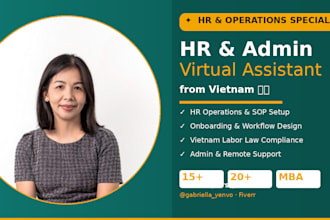 set up HR operations and admin support for your startup