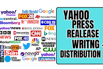 yahoo press release distribution UK press release writing crypto press release