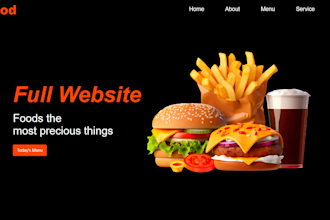 create responsive HTML CSS frontend web pages