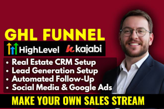 build gohighlevel sales funnel with automation and CRM workflows