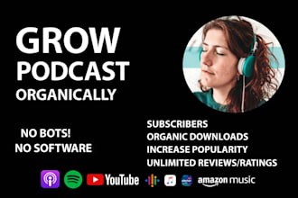 do organic apple podcast promotion for huge downloads and ratings