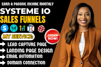 build systeme io sales funnel, systeme io website, systeme io landing page