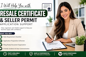 get resale certificates and seller permits in all US states