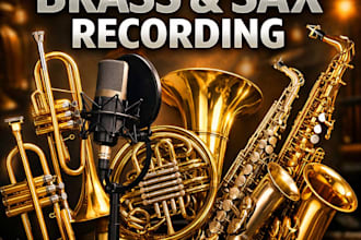 record trumpet trombone, frenchhorn, flugelhorn, saxophone, tuba, cornet