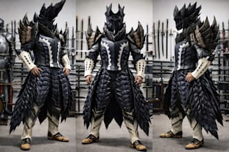 do 3d cosplay armor 3d mask model cosplay props cosplay creation 3d helmet