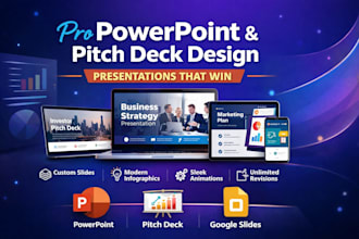 do custom pitch decks and presentation templates in powerpoint or google slide