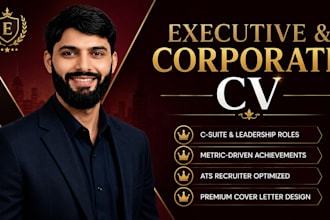 write an executive resume and leadership CV for senior professionals
