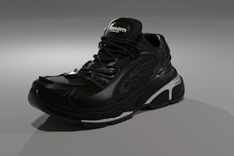 create shoes, 3d sneakers, 3d footwear 3d shoes for second life