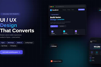 do premium UI UX design for mobile and web