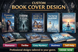 design dark romance, fantasy, mafia, werewolf and kindle book cover