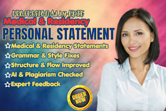 edit medical school personal statement, residency eras amcas admissions