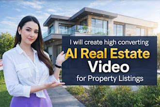 create real estate ai video using grok and midjourney veo3 for property listing