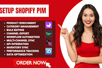 setup shopify pim akeneo pimcore magento jasper plytix katana saleslayer salsify