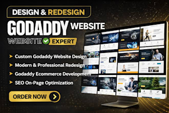 design godaddy website redesign godaddy website development godaddy ecommerce