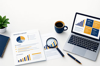 write business case studies, market research report and analysis