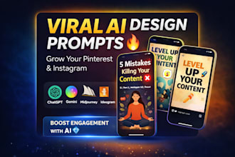 design viral pinterest pins and instagram posts to boost engagement
