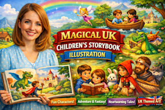 write and professionally illustrate childrens storybooks and book cover