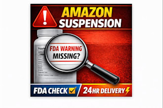 review your supplement label for fda compliance to avoid amazon suspension
