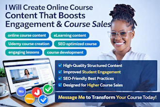 create online course content that boosts engagement and course sales