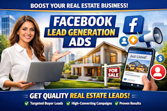 setup facebook lead generation ads campaign for real estate and agencies