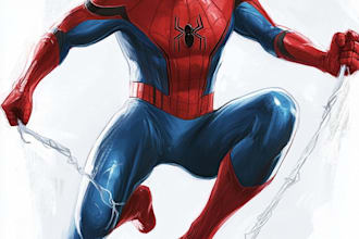 do a superhero comic