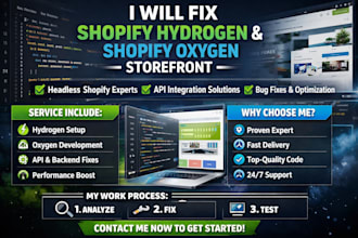 fix shopify hydrogen headless shopify storefront shopify oxygen storefront api
