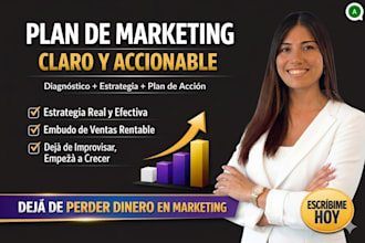estrategia de marketing digital clara y accionable