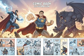 comic book illustration graphic novel comic cover comic artist nsfw comic page