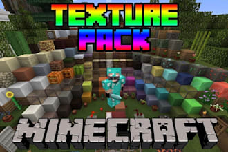 create custom minecraft resource pack or texture pack for java and bedrock