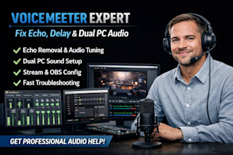 set up dual PC streaming with voicemeeter