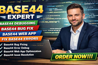 develop base 44 expert base44 debugging base44 bug fix base 44 web app base44