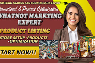 setup your whatnot shop, product listing, inventory and promotion boosting sales