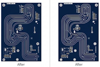 perform pcb design review and schematic optimization for manufacturing