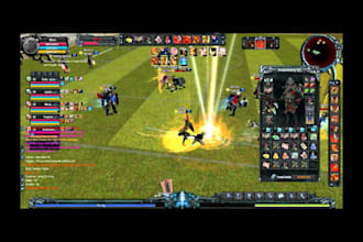 setup and develop a custom mmorpg private server with website
