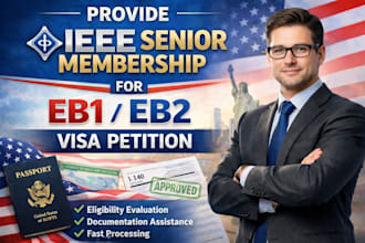 provide ieee senior membership for eb1 eb2 visa petition