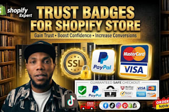 add trust badges to shopify store