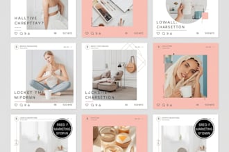 design professional instagram posts