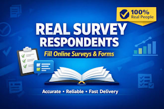 gather real survey respondents to fill online surveys and online forms