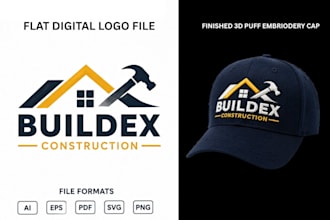 do 3d puff embroidery digitizing for caps, hats and snapbacks in dst pes
