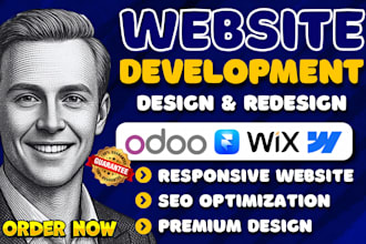 build develop odoo website design 3d framer website webflow wix website design