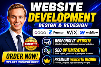 build migrate odoo website design 3d framer business website webflow design wix