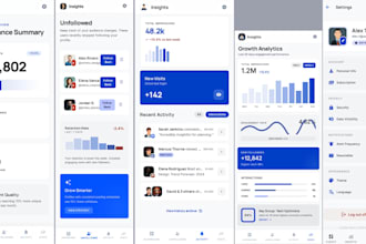 build an app that tracks unfollowers and profile activity