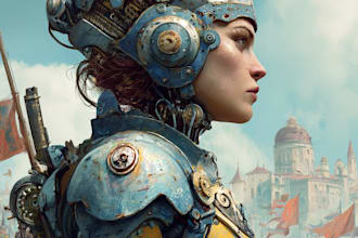 draw sci fi illustration and sci fi art