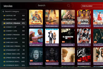 develop a branded iptv app with tivimate, ibo player, p2p, stalker for smart tvs
