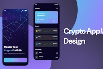 develop a crypto wallet app, wallet, exchange website, crypto app