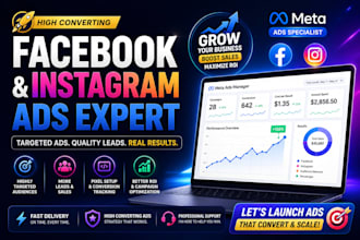 manage facebook ads campaign instagram ads shopify meta ads marketing tiktok ads