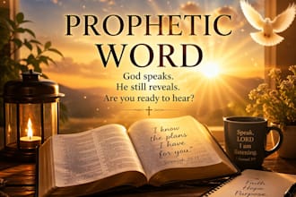 deliver a powerful prophetic word for your life in 24 hours